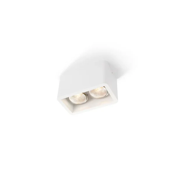 Trizio21 - Code 2 Plafonnier Blanc Trizo21