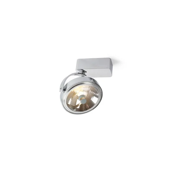 Trizio21 - Pin-Up 1 Square Plafonnier Chrome Trizo21