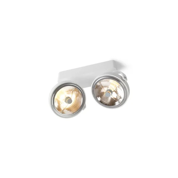 Trizio21 - Pin-Up 2 Plafonnier Blanc Trizo21