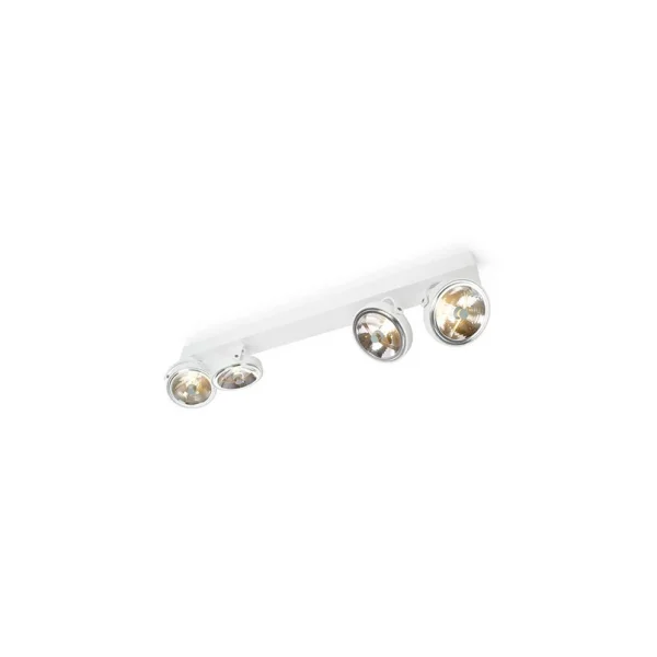 Trizio21 - Pin-Up 4 Plafonnier Blanc Trizo21