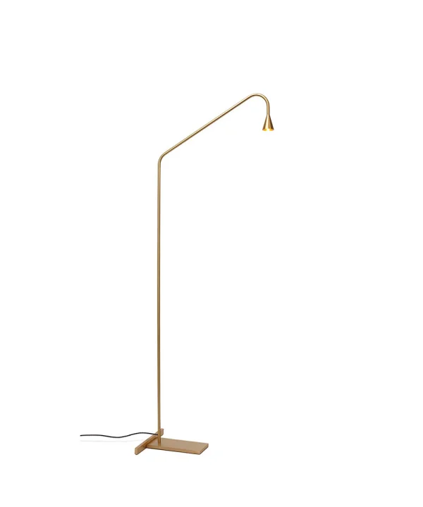 Trizo21 - Austere F Lampadaire Laiton