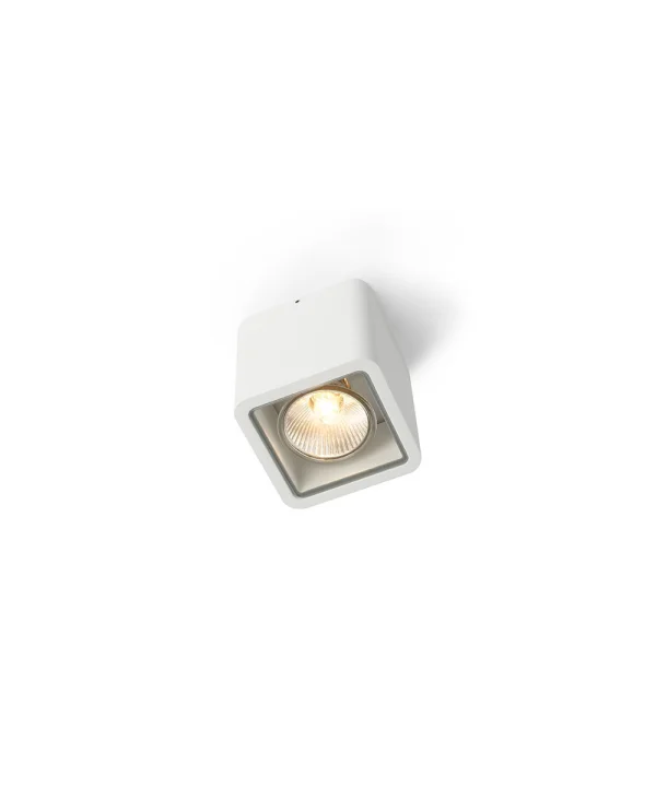 Trizo21 - Code 1 Out Plafonnier (IP55) Blanc