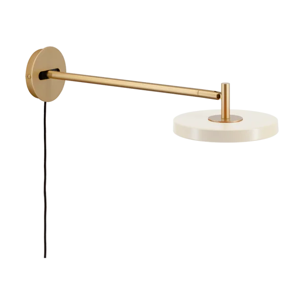 Umage Applique murale Asteria Wall long Blanc perle