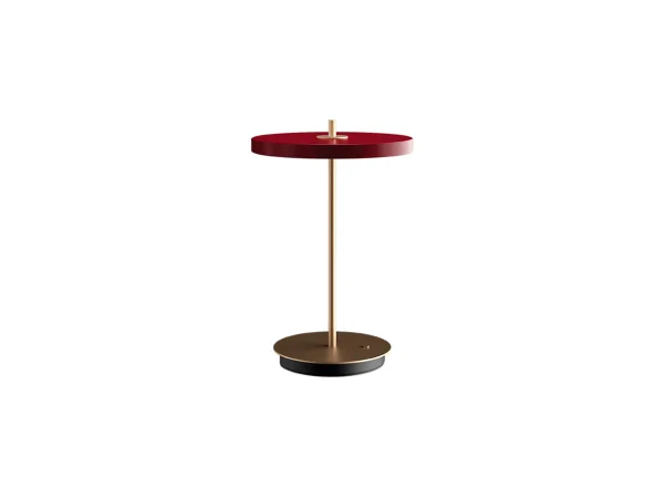 UMAGE - Asteria Move Portable Lampe de Table V2 Ruby Red