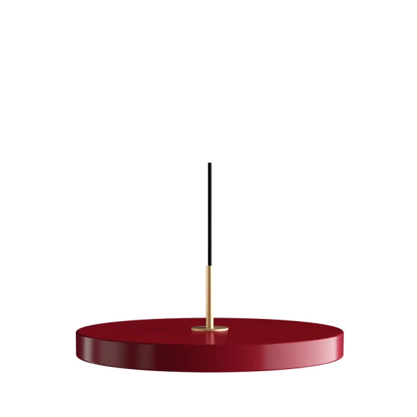 UMAGE - Asteria Plus Suspension Medium Ruby Red/Brass