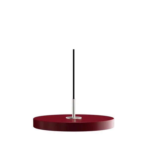 UMAGE - Asteria Plus Suspension Mini Ruby Red/Steel Top
