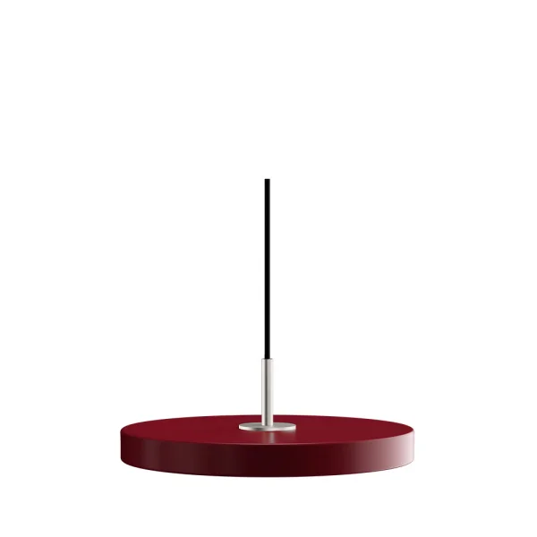 UMAGE - Asteria Plus Suspension Mini Ruby Rouge/Acier Top