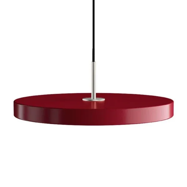 UMAGE - Asteria Suspension Medium Ruby Red/Steel Top
