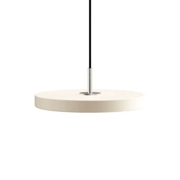 UMAGE - Asteria Suspension Mini Pearl White/Steel Top
