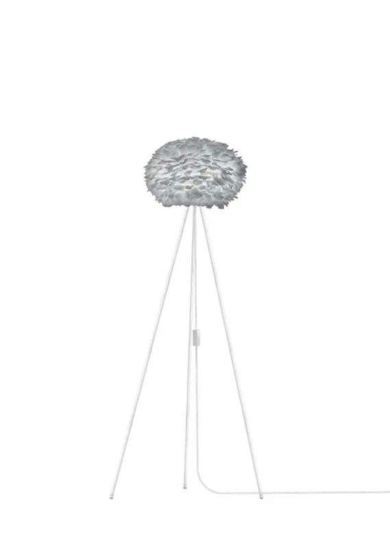UMAGE - Eos Lampadaire Medium Gris/Blanc