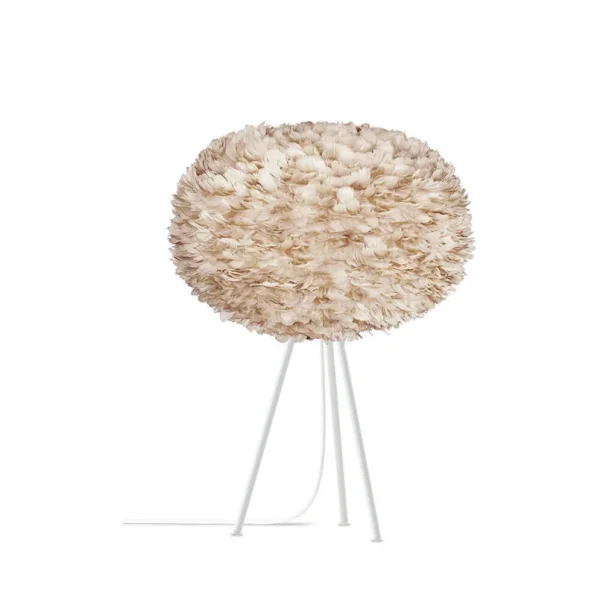 UMAGE - Eos Lampe de Table X-Large Clair Marron/Blanc