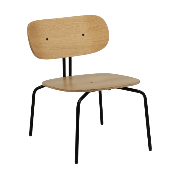 Umage Fauteuil lounge Curious Oak-black