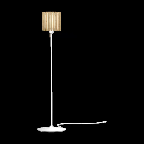 Umage Lampadaire Komorebi medium Chêne carré-Blanc