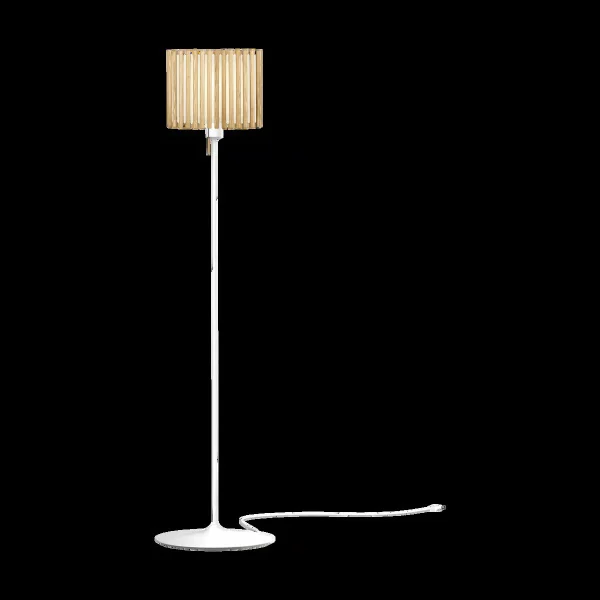 Umage Lampadaire Komorebi medium Chêne rectangulaire-Blanc