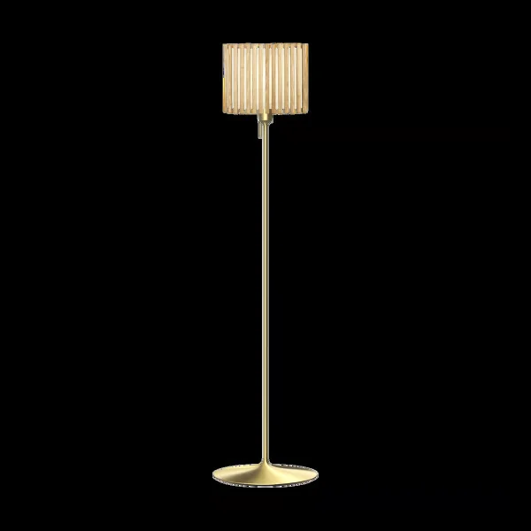 Umage Lampadaire Komorebi medium Chêne rectangulaire-Laiton brossé