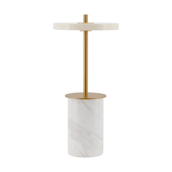 Umage Lampe de table Asteria Move Mini Ø12x25,5 cm White marble