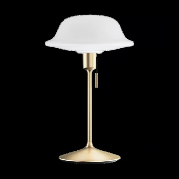 Umage Lampe de table Butler Blanc-Laiton brossé