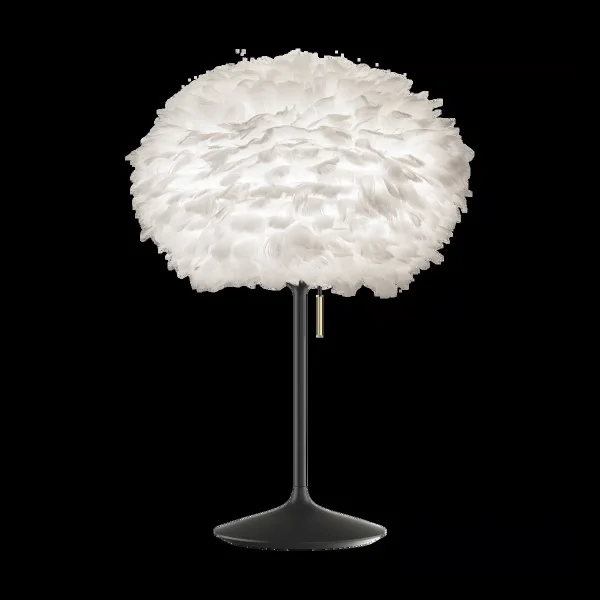 Umage Lampe de table Eos medium Blanc-Noir