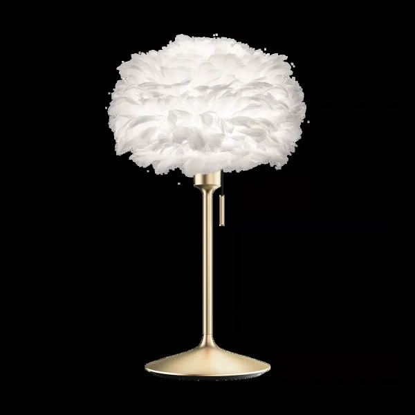 Umage Lampe de table Eos mini Blanc-Laiton brossé