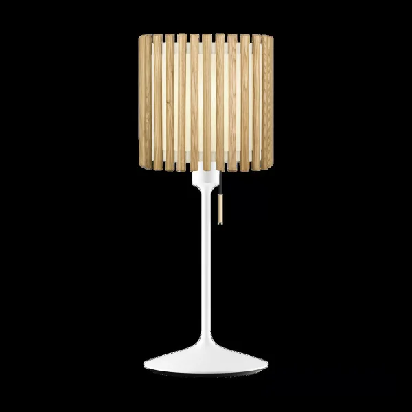 Umage Lampe de table Komorebi medium Chêne carré-Blanc