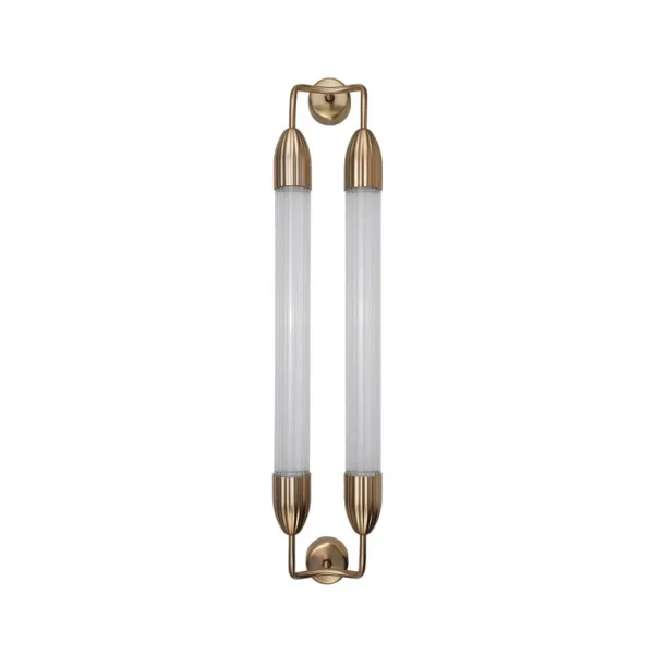 UMAGE - Lemon Squeeze Applique Murale Double Long Plated Brass