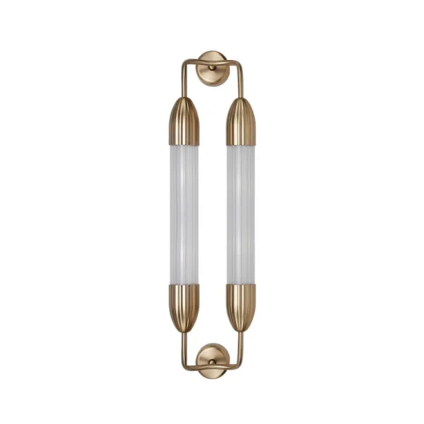 UMAGE - Lemon Squeeze Applique Murale Double Short Plated Brass