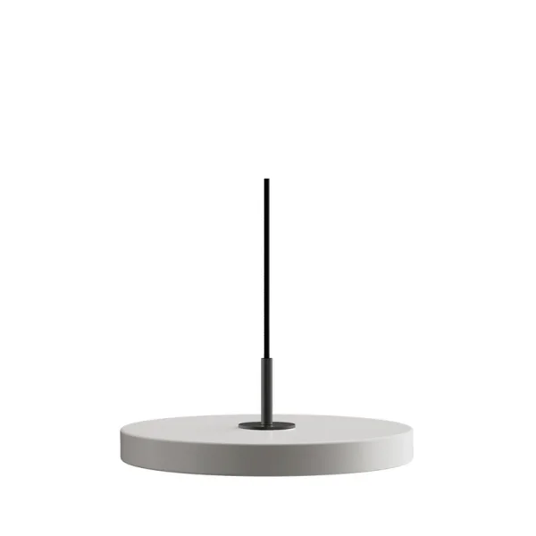 UMAGE - Suspension Asteria Plus, Ø 30 cm, gris clair/noir