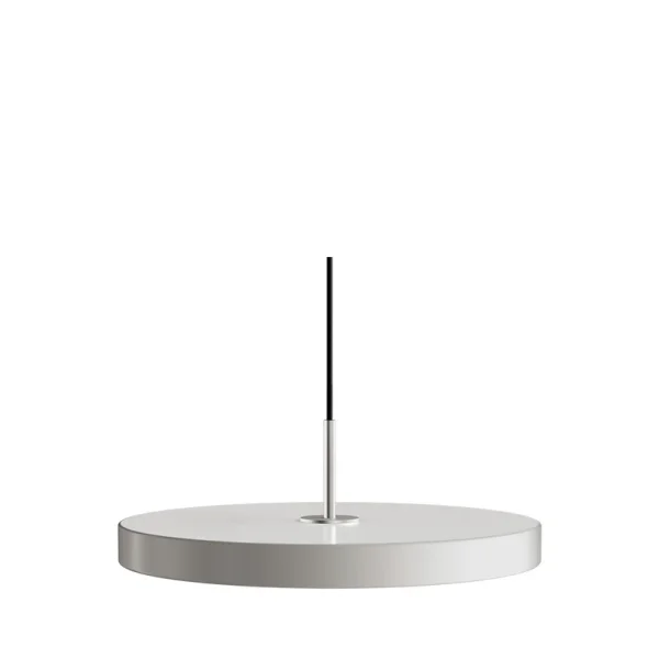 UMAGE - Suspension Asteria Plus, Ø 43 cm, gris clair/acier