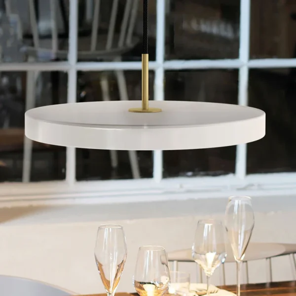 UMAGE - Suspension LED Asteria Medium nacrée/laiton 43 cm