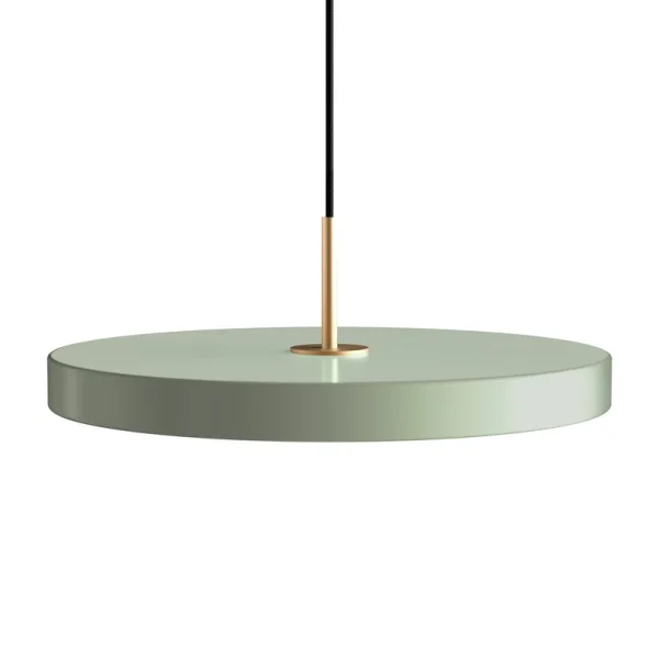 UMAGE - Suspension LED Asteria Medium vert clair/laiton 43 cm