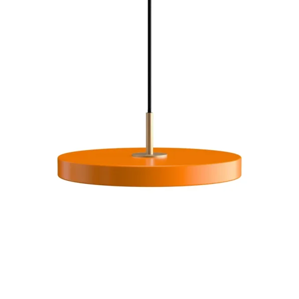 UMAGE - Suspension LED Asteria Mini, orange/laiton, Ø 31 cm