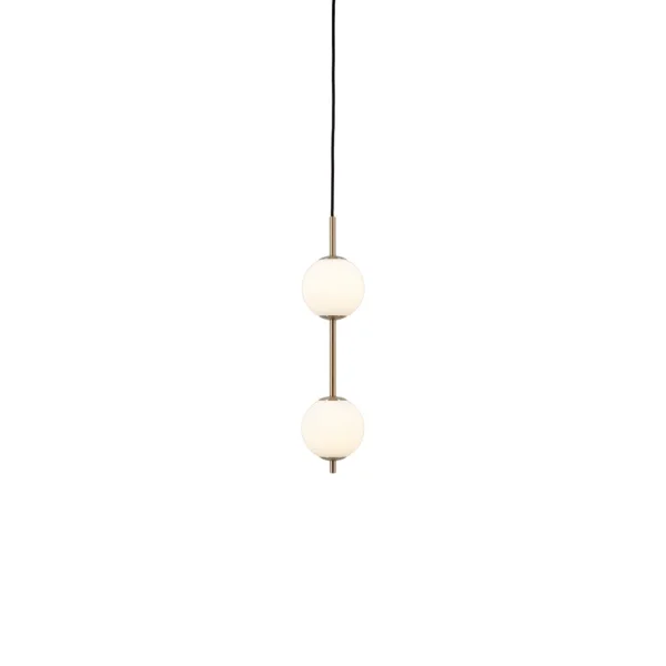 UMAGE - Suspension LED Audrey, couleur laiton, à 2 lampes Ø 12 cm