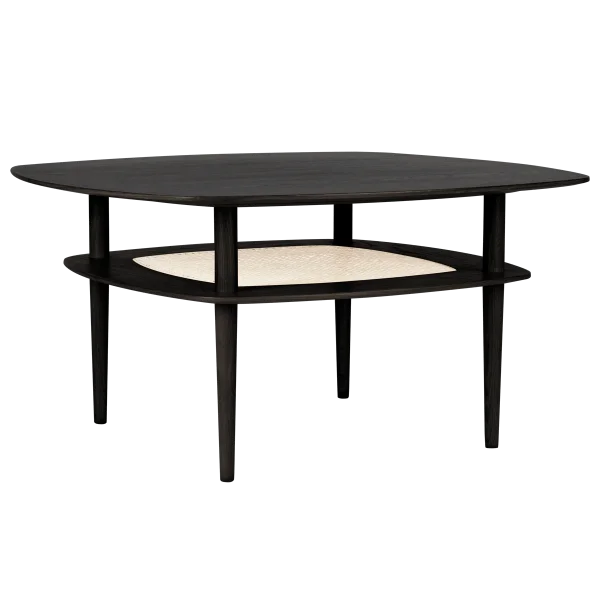 Umage Table basse Together Smooth Square 100x100 cm Black oak