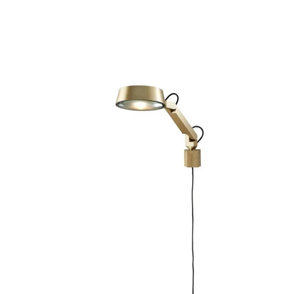 Unknown - Dark W1 Applique Murale Brass LIGHT-POINT