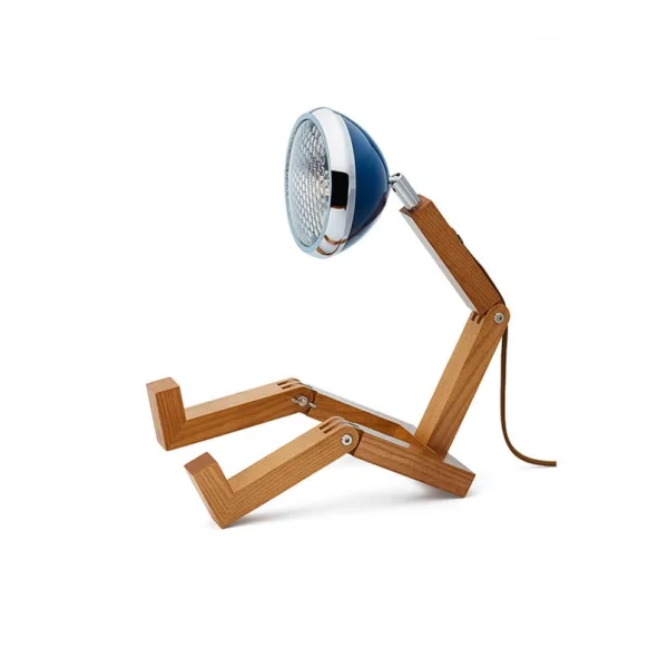 Unknown - Mr. Wattson Lampe de Table Cobra Blue Piffany Copenhagen