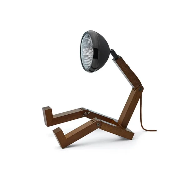 Unknown - Mr. Wattson Lampe de Table Smoked Ash/Matt Black Piffany Copenhagen