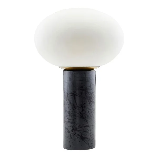 Unknown - Opal Lampe de Table H45cm Blanc/Laiton House Doctor