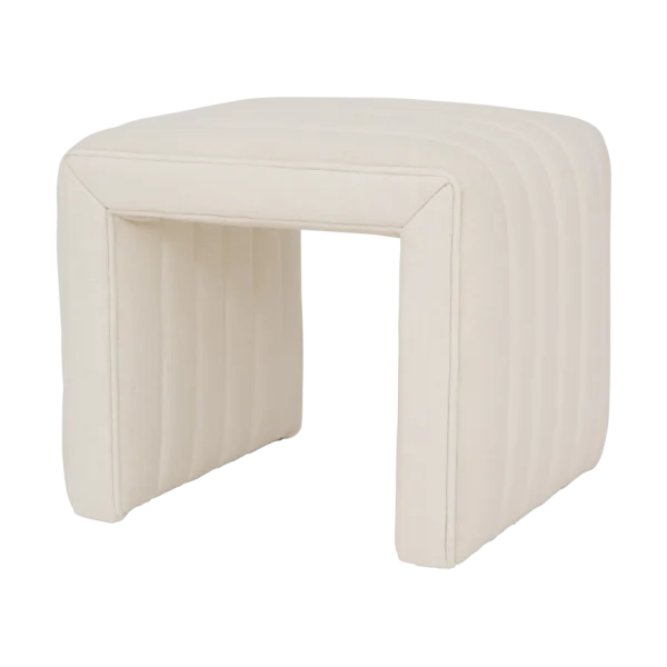 URBAN NATURE CULTURE Pouf Lyne 46x35x38 cm Off white