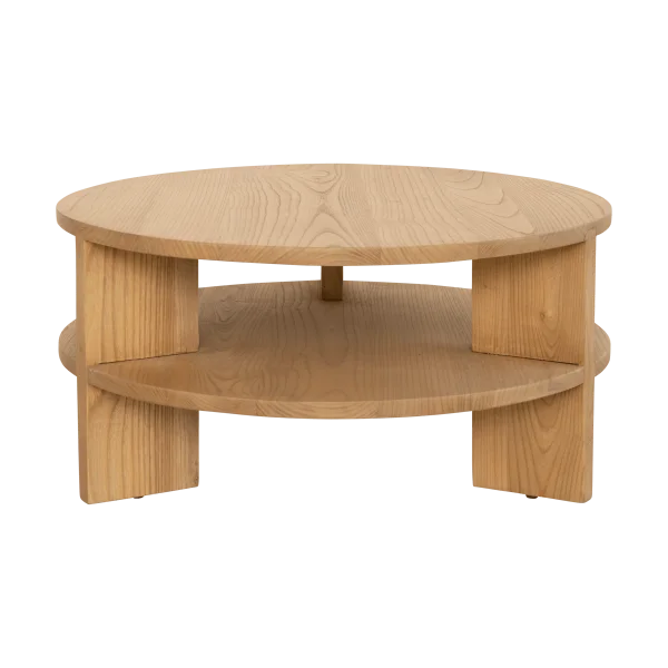 URBAN NATURE CULTURE Table basse Milan Ø70 cm Natural