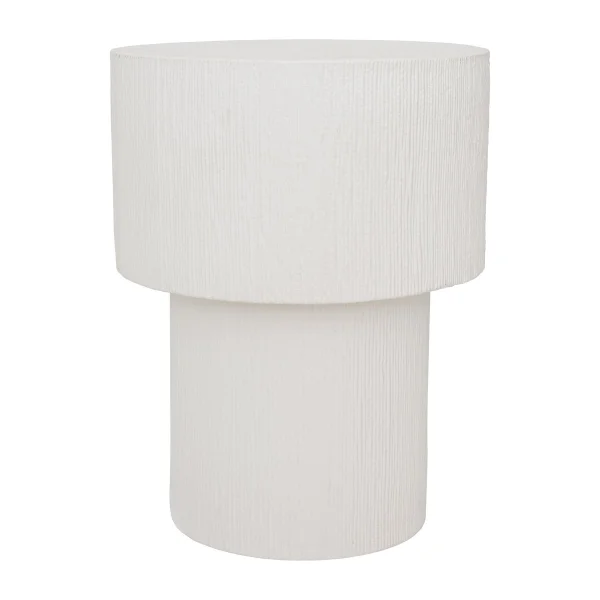 URBAN NATURE CULTURE Table d'appoint Alezio Ø28,7 cm Blanc cassé