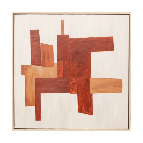 URBAN NATURE CULTURE Tableau Vedra 60x60 cm Brown