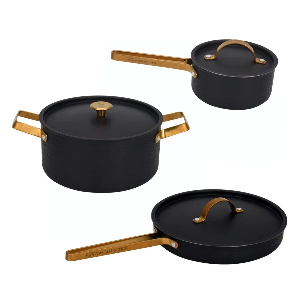 Vargen & Thor Batterie de cuisine Vargen & Thor Arvet 3 pièces