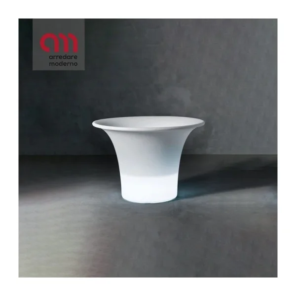 Vase Cone Serralunga éclairable