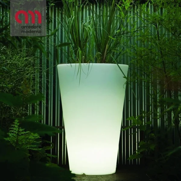 Vase Liscio Siena Serralunga éclairable