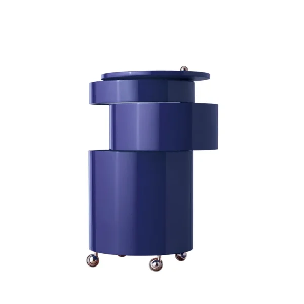 Verpan - Barboy High Gloss Table D'appoint Blue