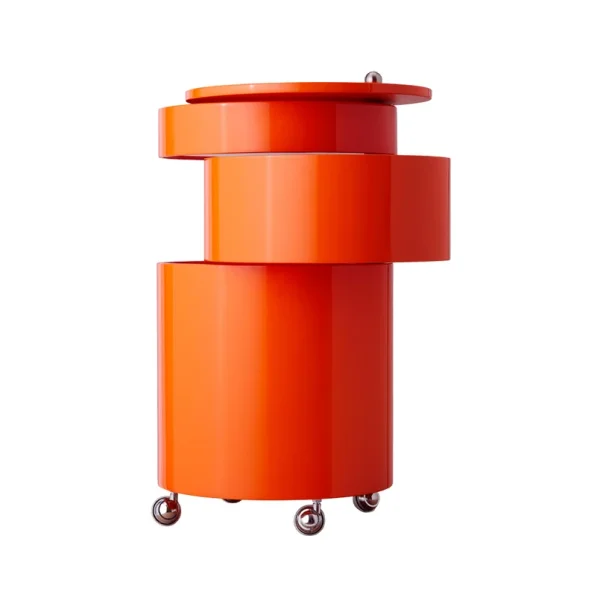 Verpan - Barboy High Gloss Table D'appoint Orange