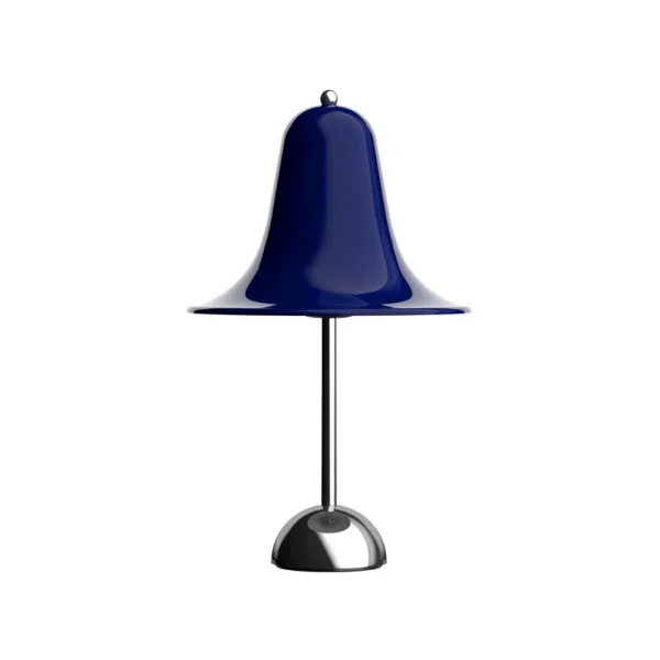 Verpan - Lampe à poser Pantop Ø 23 cm bleu nuit