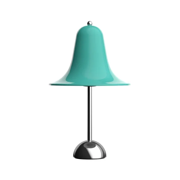 Verpan - Lampe à poser Pantop Ø 23 cm bleu-vert clair