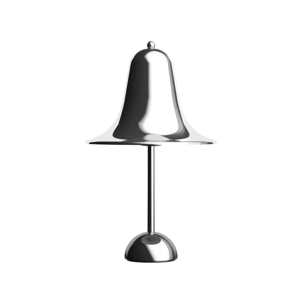 Verpan - Lampe à poser Pantop Ø 23 cm chrome