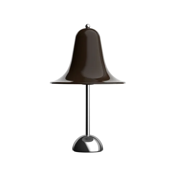 Verpan - Lampe à poser Pantop Ø 23 cm marron